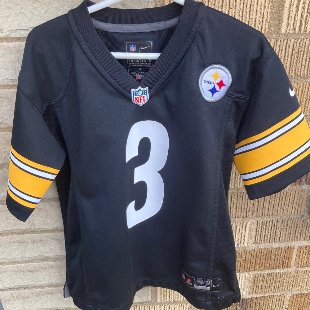 Pittsburgh Steelers Youth Large Jersey Nike Russell Wilson 3 Jersey NFL Football